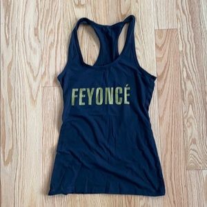 Feyonce racerback tank for bride